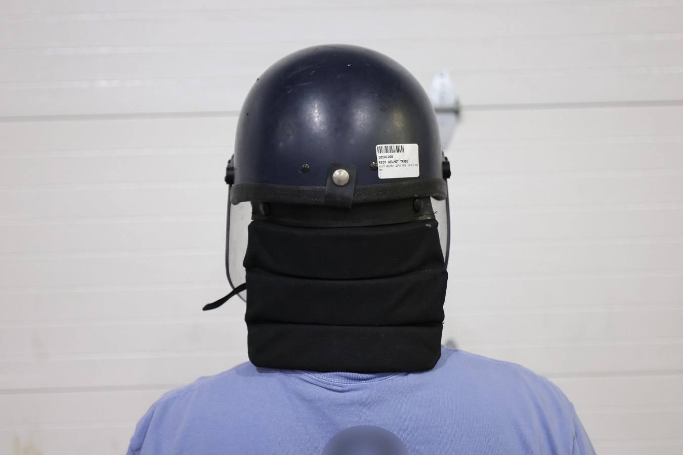 PREMIER CROWN Riot Helmet with Face Shield and Neck Guard